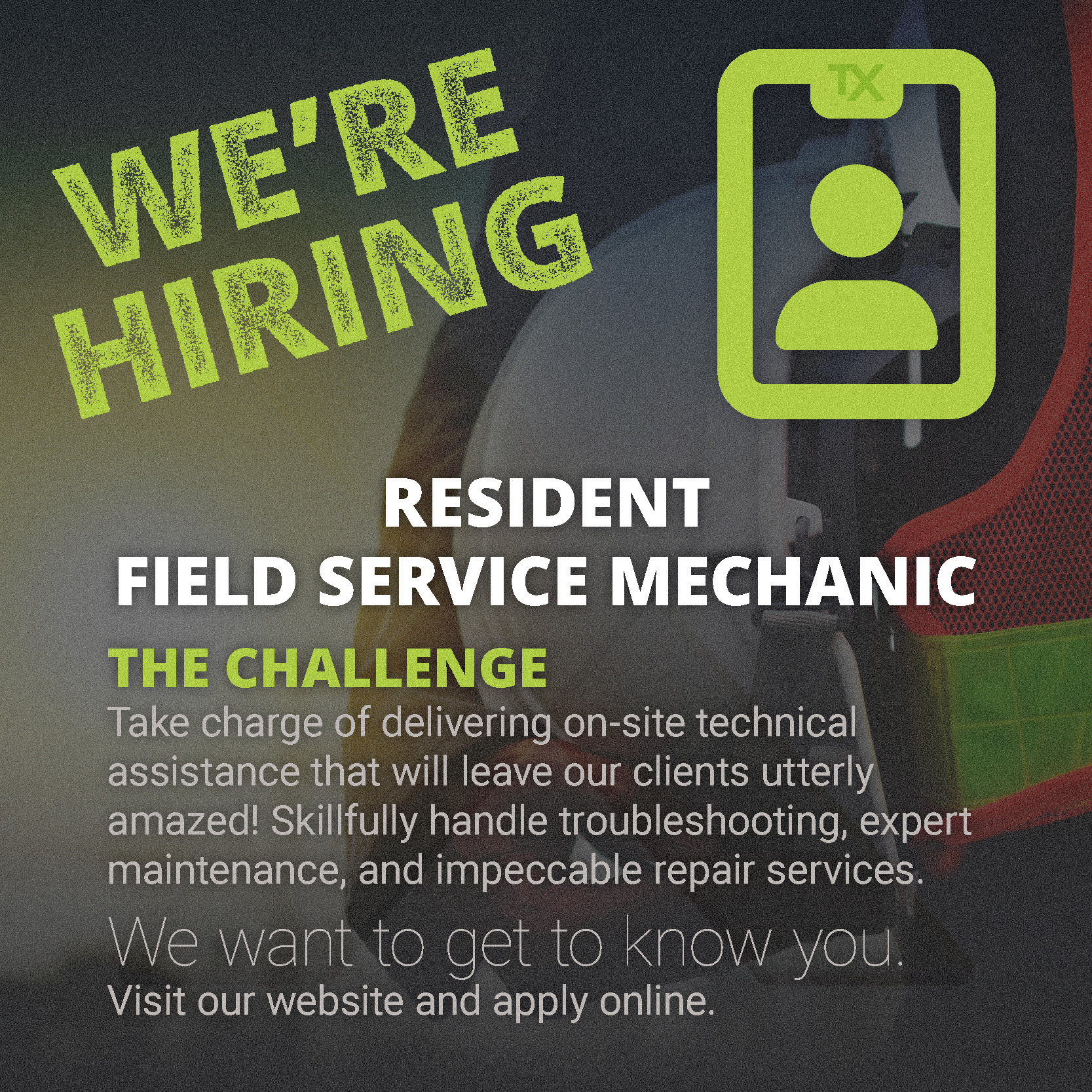 Resident Field Service Mechanic - Laredo, TX