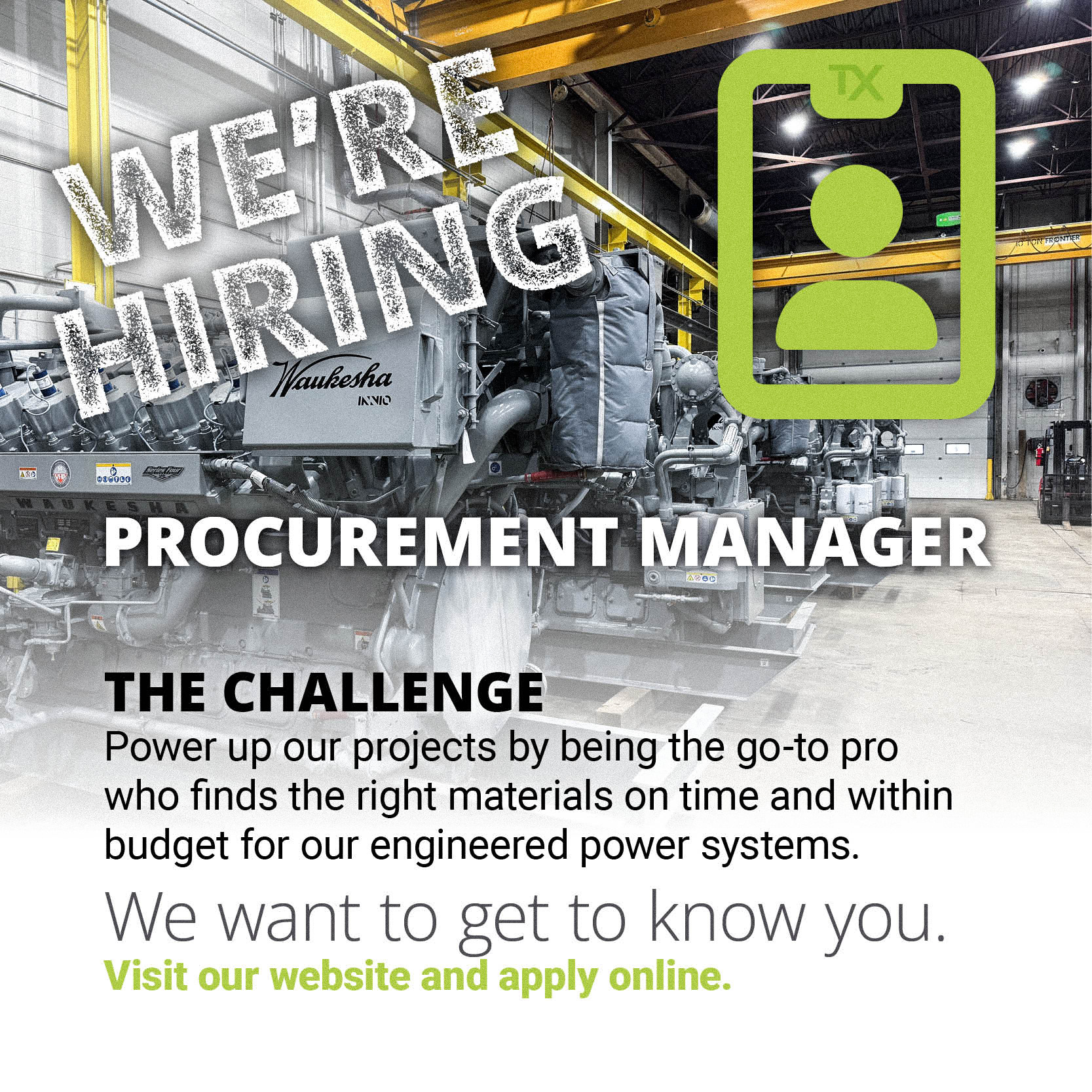 Procurement Manager - Nisku, AB