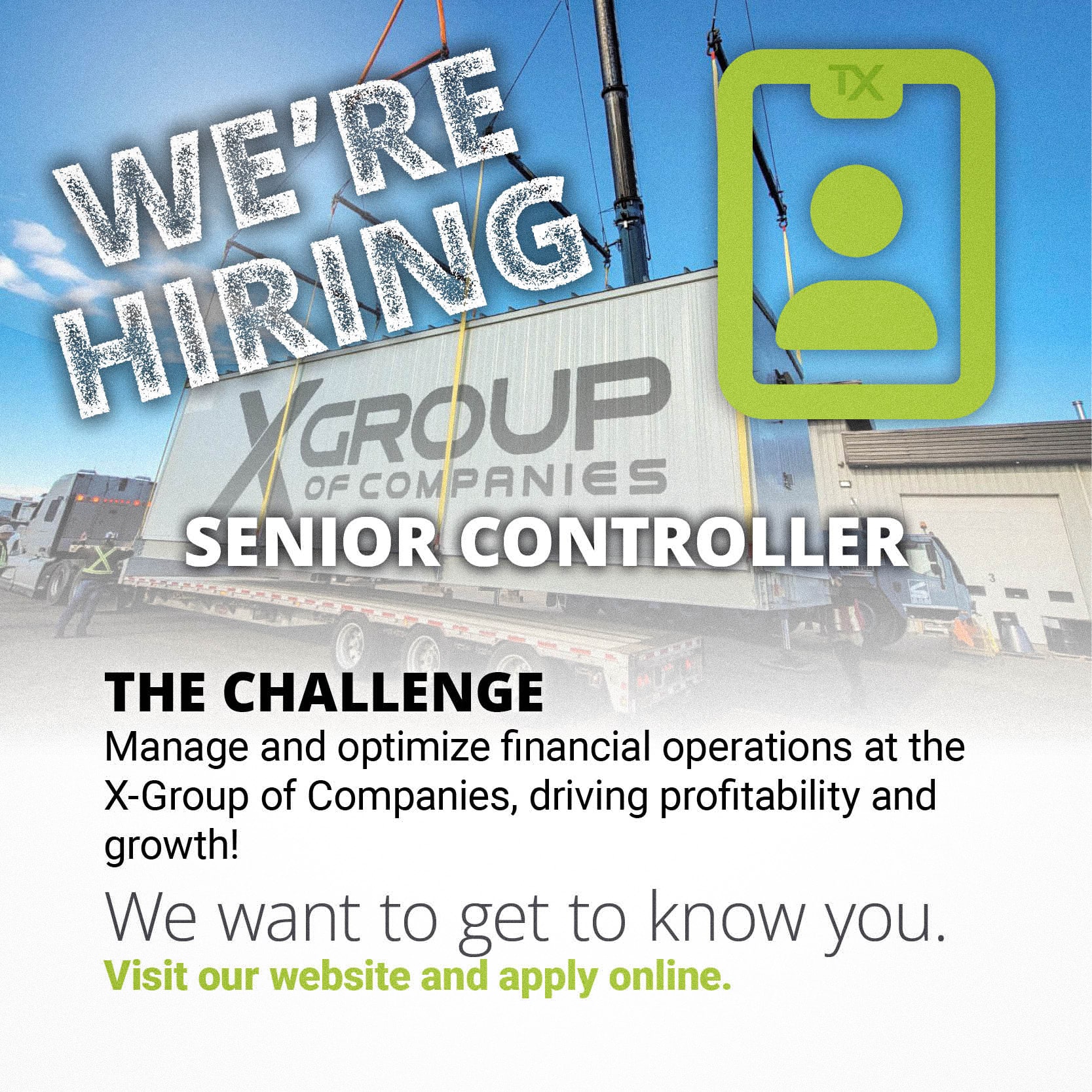 Senior Controller, Nisku, Alberta