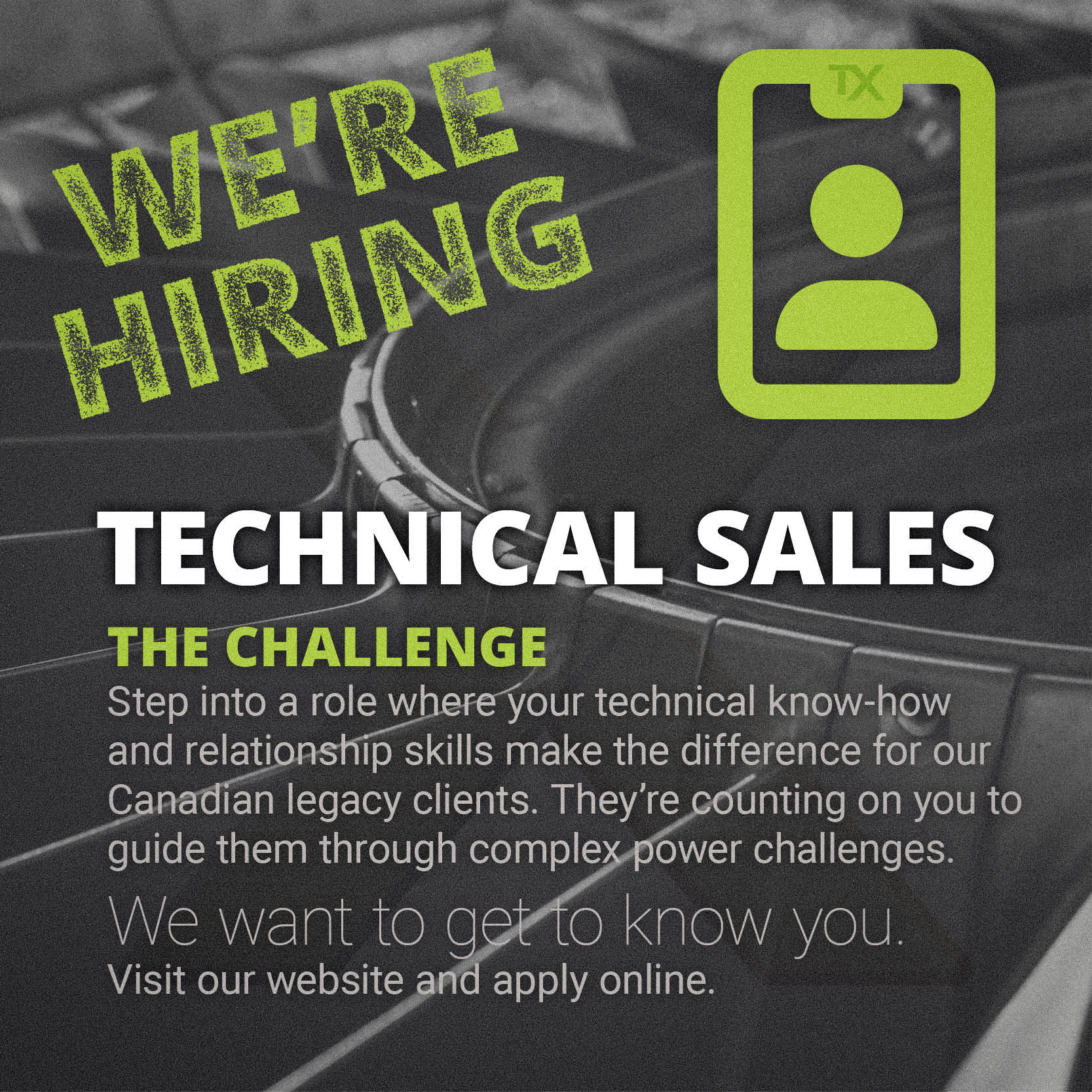 Technical Sales Representative, TURBINE-X Energy Inc.