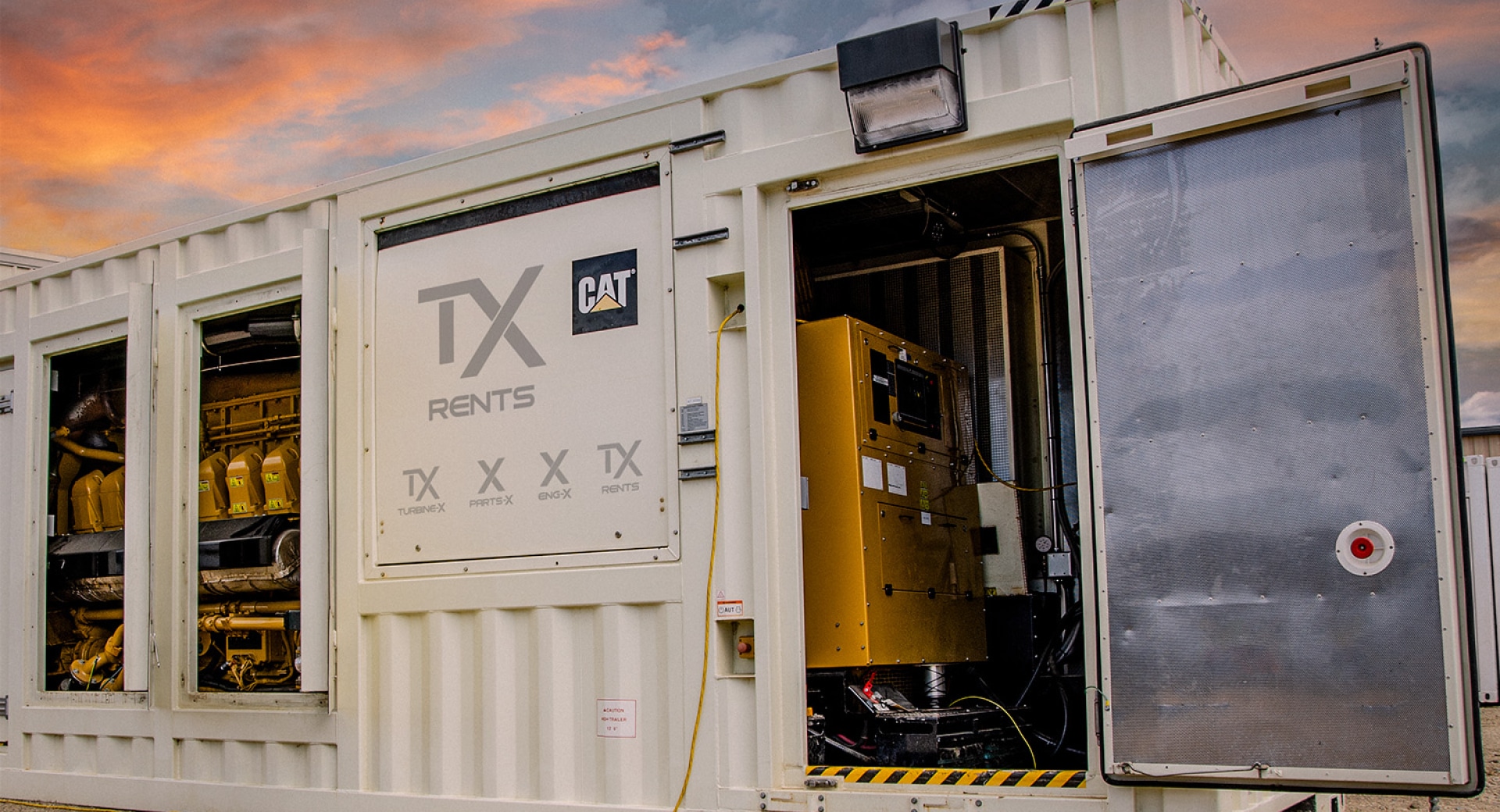 TX-RENTS Containerized Mobile Generator Sets