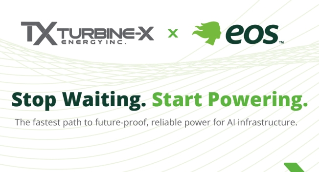 Eos Energy Enterprises & TURBINE-X Launch Private Power Infrastructure Solution for AI, Delivering Hyperscale Capacity in Months, Not Years