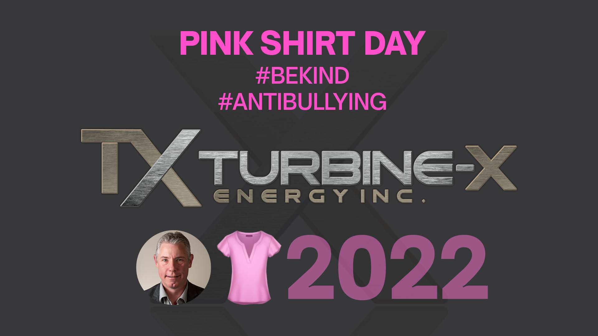 Pink Shirt Day 2022 - Anti-bullying - Be Kind